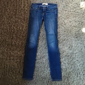 Hollister blue jeans!