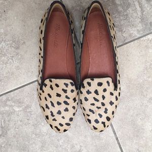 Madewell leopard print flats