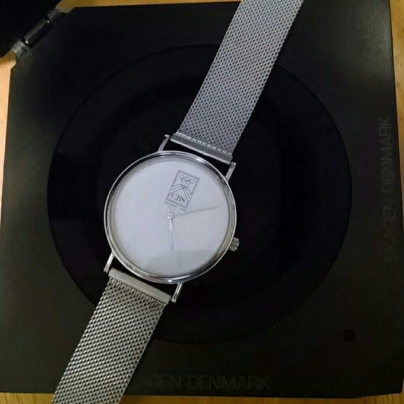 Skagen Denmark silver watch