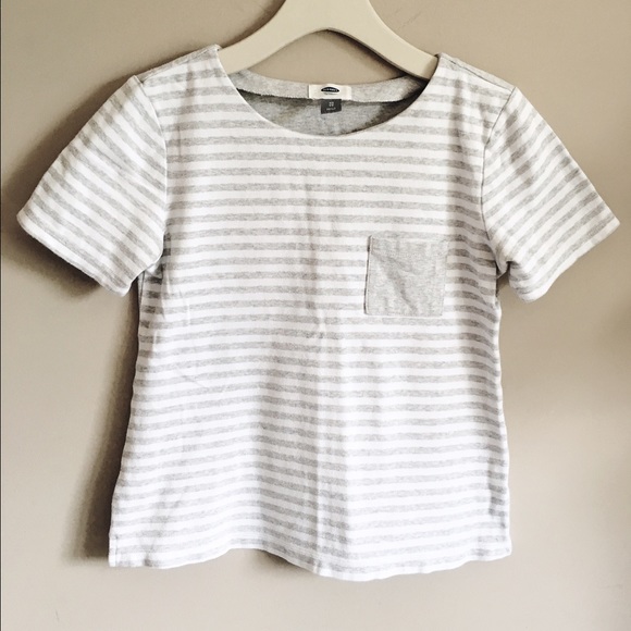 Striped Structured T-Shirt