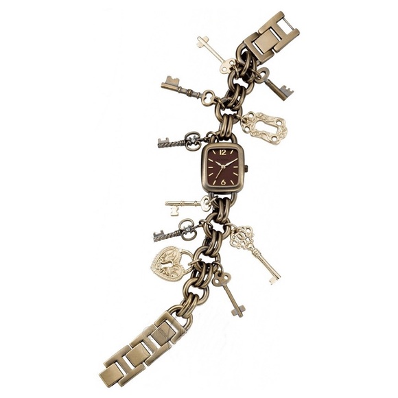 Fossil Accessories Fossil Key Charm Bracelet Watch Poshmark
