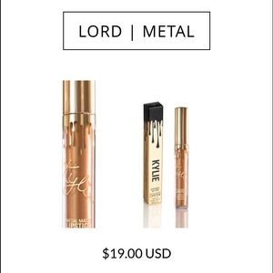 Kylie Cosmetics Lord Metal Lipstick! TAKING OFFERS
