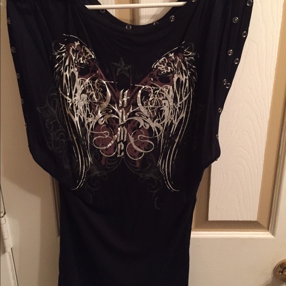 Harley Davidson sexy snap top!