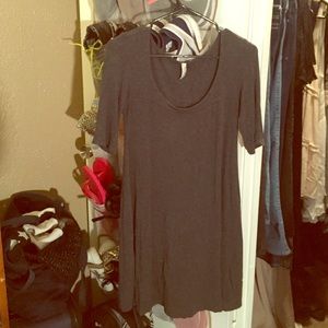 Grey cotton dress