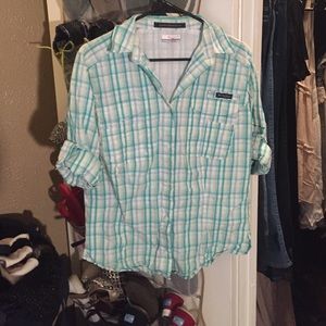 Columbia Button up Fishing Shirt