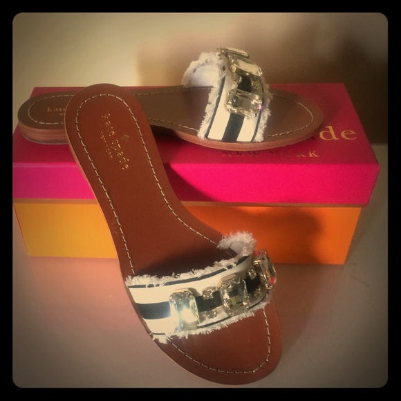 kate spade Shoes - Kate spade Newyork jeweled sandals
