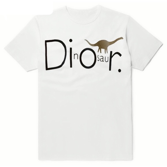 🆕 DINO/DIOR Play On Words Tee - Picture 2 of 7