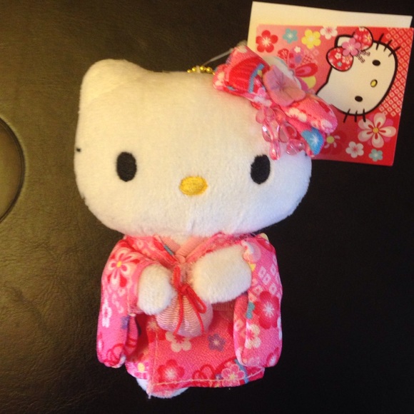 Hello kitty kimono plush