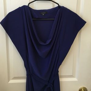 Komarov dark purple dress