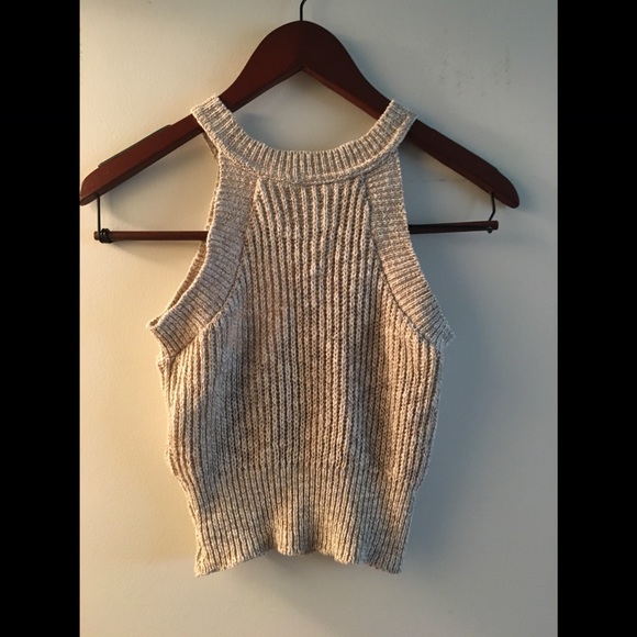 Cream\oatmeal knit top