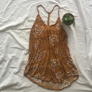 Urban Outfitters Mustard Yellow Tank Top