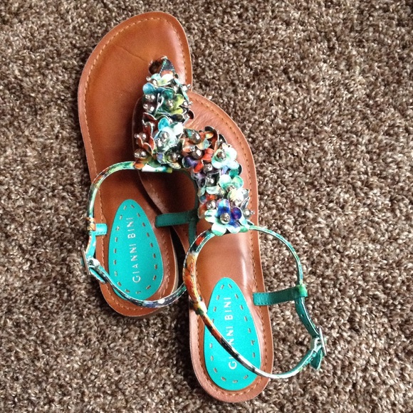 Colorful sandals