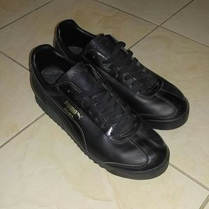 Leather Puma Romas