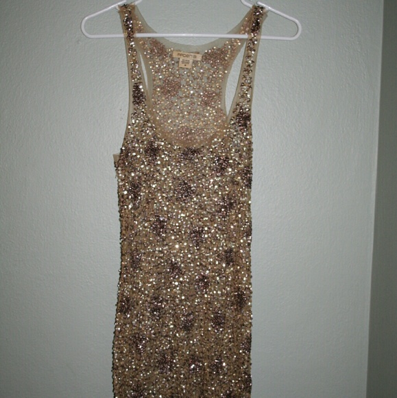 Gold shimmer dress - Picture 1 of 3
