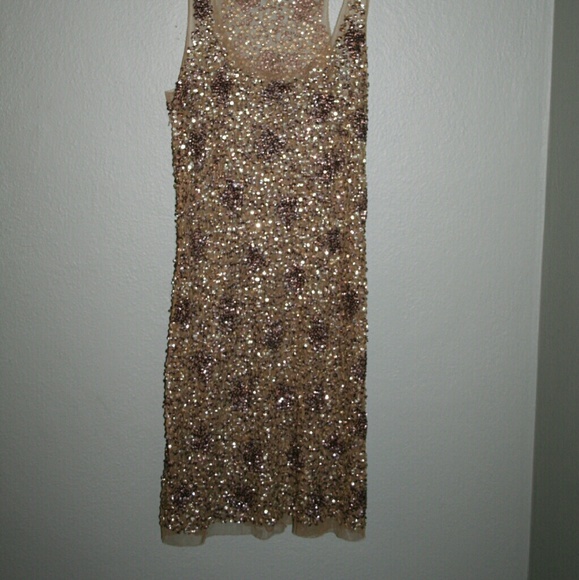 Gold shimmer dress - Picture 3 of 3