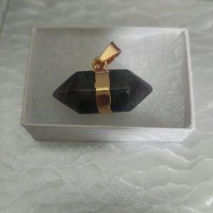Amethyst Bullet style Pendant