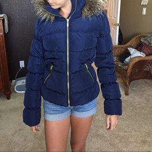 A H&M puffy jacket
