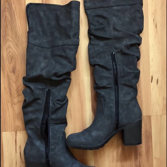 Knee high boots