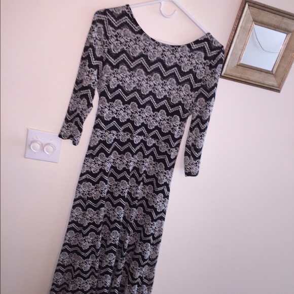 Lace long dress
