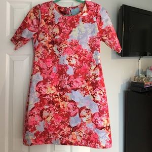 Unique floral dress