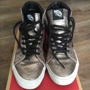VANS Metallic Gold SK8 Hi