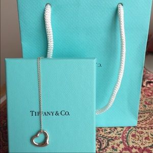 Tiffany's Open Heart Necklace