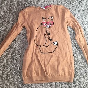 ADORABLE FOX SWEATER