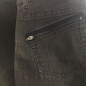Divided by H & M skinny jeans..plaid pattern Sz 10