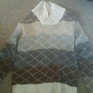 Oversized knit sweater