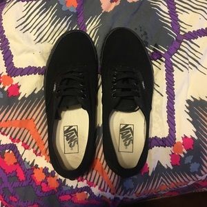 Black Vans