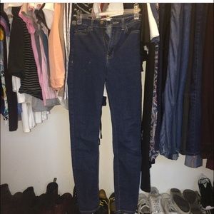 AA Dark Wash Pencil Jeans