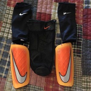 Small soccer shin guards Nike