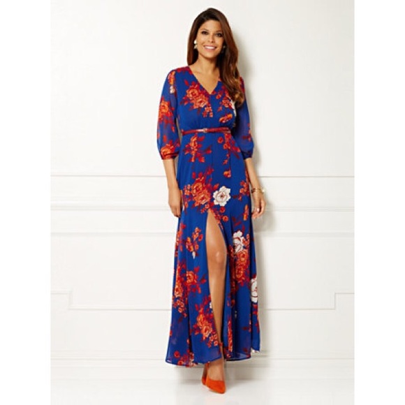 Eva Mendes Collection Dresses & Skirts - Brand new Eva Mendes floral maxi