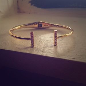 Kate Spade Dainty Sparklers Bar Cuff Bangle