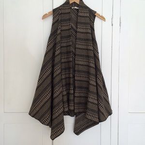 Urban Outfitters  Tribal Blanket Vest Cardigan ⭐️