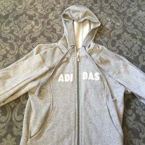 Adidas zip-up hoodie