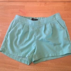 Mossimo Teal Shorts