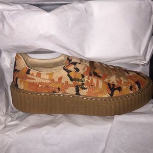 Rihanna puma camo creepers