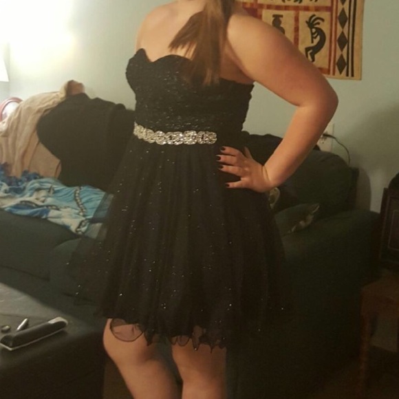 Black semi formal dress