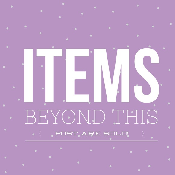 Items Beyond This Point Are Sold! - Picture 1 of 1