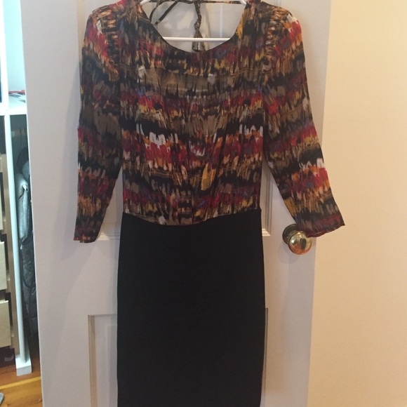 ArynK Multi colored three quarter length sleeve.