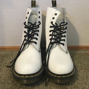 White doc martens