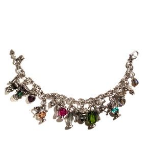 Perfume bottles charm bracelet