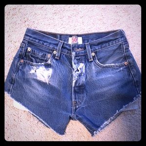 Vintage 501 Levi shorts