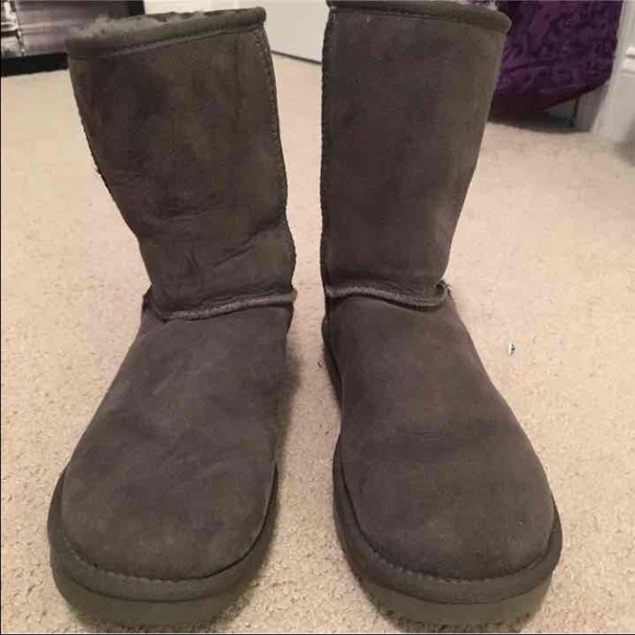 Gray ugg boots size 9