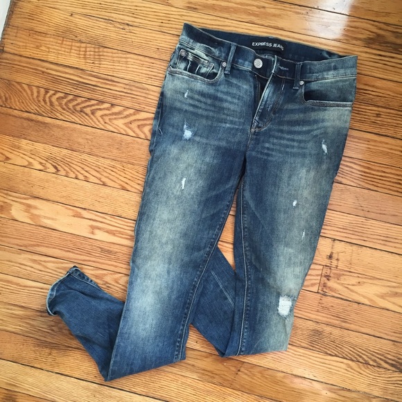 Express Denim - Express rustic looking skinny jeans