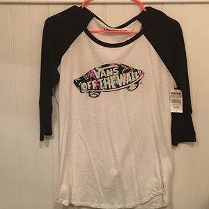Vans baseball tee