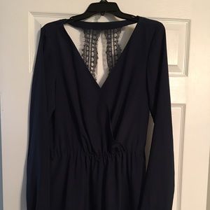 BCBGeneration Navy blue romper