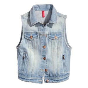 denim vest