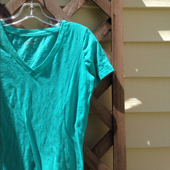Aqua short sleeve top